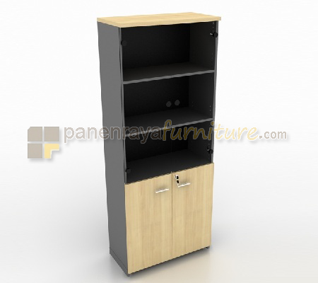 Panen Raya Furniture Lemari Arsip Modera BHC 7423 Maple 80x42x200