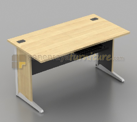 Panen Raya Furniture Meja Kantor Modera BOD 7514 Maple 140x75x75
