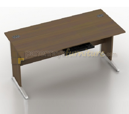 Panen Raya Meja Kantor Modera AOD 7516 Walnut 160x75x75