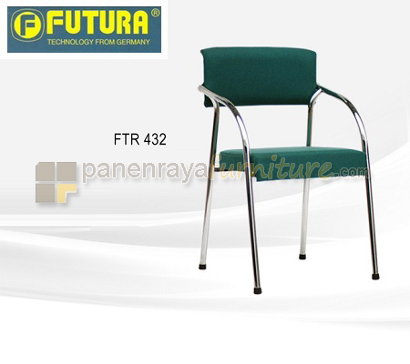 Panen Raya Furniture Kursi Susun Futura FTR 432 Chrome