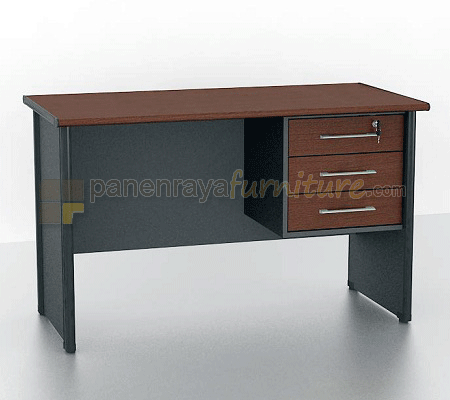 Panen Raya Furniture MEJA KANTOR VIP MS 301 Cherry 120x60