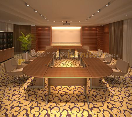 Panen Raya Furniture MEJA MEETING UNO LAVENDER 2