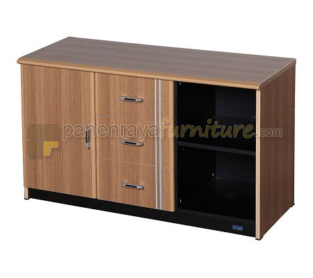 Panen Raya Furniture Lemari Arsip UNO UCR 8378 Walnut 120x50x70
