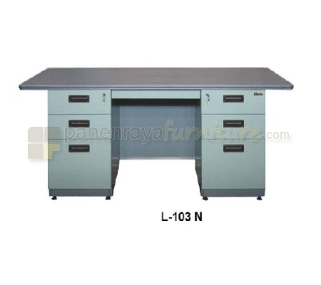 Panen Raya MEJA KANTOR LION L 103 N