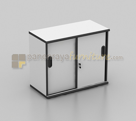 Panen Raya Furniture Lemari Arsip UNO UST 1382 Grey 79x40x65