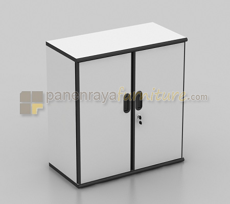 Panen Raya Furniture Lemari Arsip UNO UST 1488A Grey 79x40x85