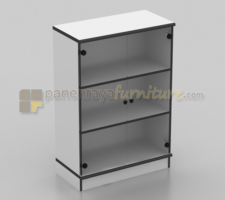 Panen Raya Furniture Lemari Arsip UNO UST 1586B Grey 79x40x116