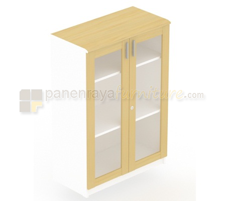 Panen Raya Furniture Lemari Arsip UNO UST 7465 Maple 80x40x115