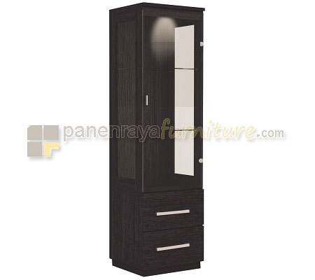 Panen Raya Lemari Pajangan Expo DC 1502 Wenge 48x40x178