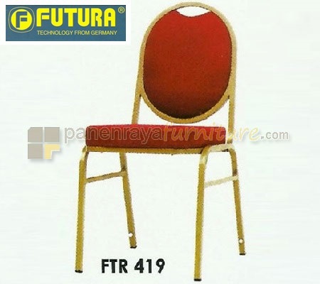 Panen Raya Furniture Kursi Susun Futura FTR 419 Powder Coating