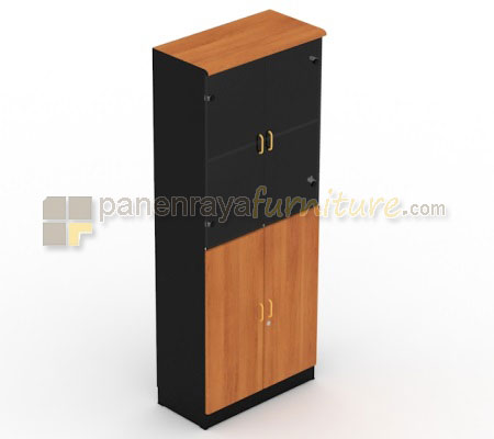 Panen Raya Furniture Lemari Arsip UNO UST 4554AB Cherry 79x40x200