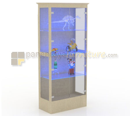 Panen Raya Furniture Lemari Pajangan Expo DC 1514 Tecido 79x39x186