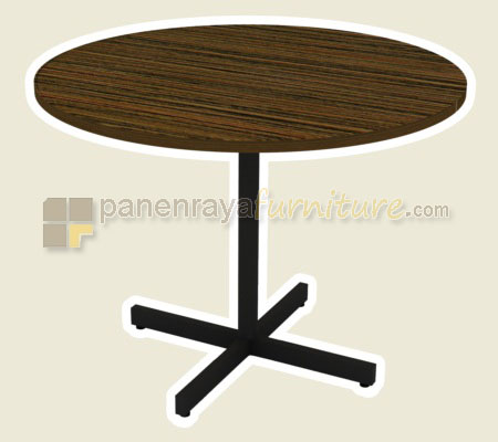 Panen Raya Furniture Meja Food Court Round Table Expo MFT 100 R 100x100x75