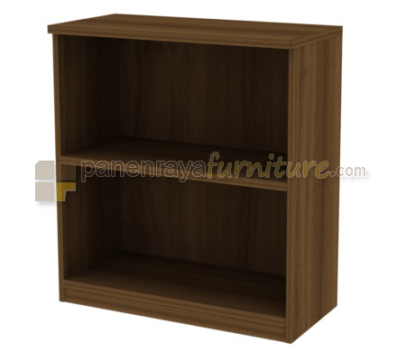Panen Raya Furniture Rak Arsip Rendah Terbuka Expo DLC 00 Teak Wood 79x40x88