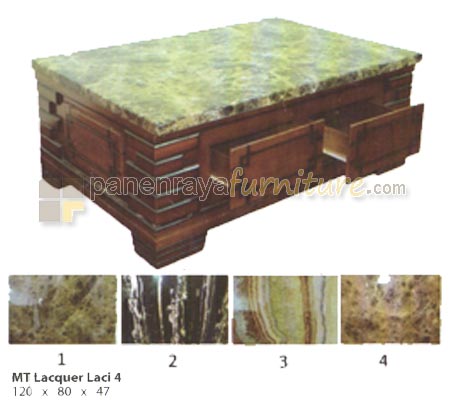 Panen Raya Morres Meja Tamu Lacquer Laci 2