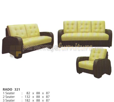 Panen Raya Furniture Morres Sofa 321 Rado