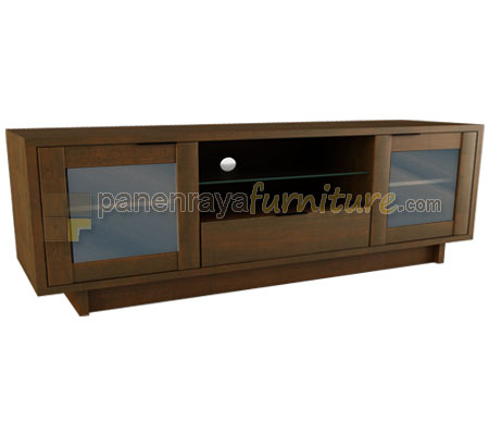 Panen Raya Furniture Meja TV Orbitrend NEW MEXICO Mahogani 140x40x57