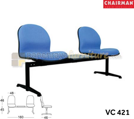 Panen Raya Furniture Kursi Tunggu Chairman VC 421