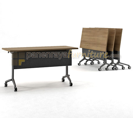 Panen Raya Furniture Meja Lipat HighPoint Siena AQM 19 Cappucino 160X60x75