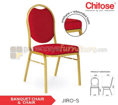 Panen Raya Furniture Kursi Susun Chitose JIRO S