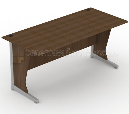 Panen Raya Furniture Meja Kantor UNO UOD 8076 Walnut 160x75x75