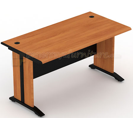 Panen Raya Furniture Meja kantor UNO UOD 4054 Cherry 140x74x75