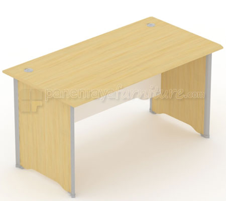 Panen Raya Furniture Meja Kantor UNO UOD 7064 Maple-White 140x75x75