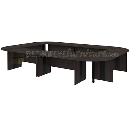 Panen Raya Furniture Meja Meeting 480x320 (Dark Oak)