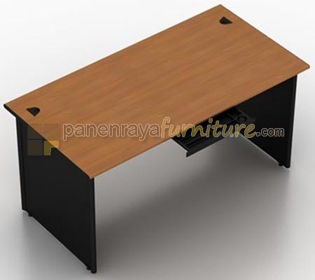 Panen Raya Furniture Meja Kantor Modera COD 148 Cherry 140x75x75
