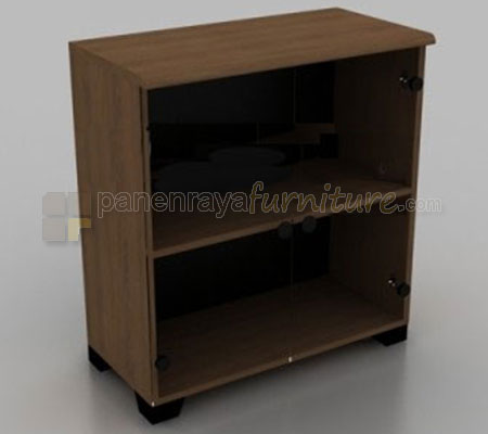 Panen Raya Furniture Lemari Arsip Modera ACL 7493 Walnut 80x41x87