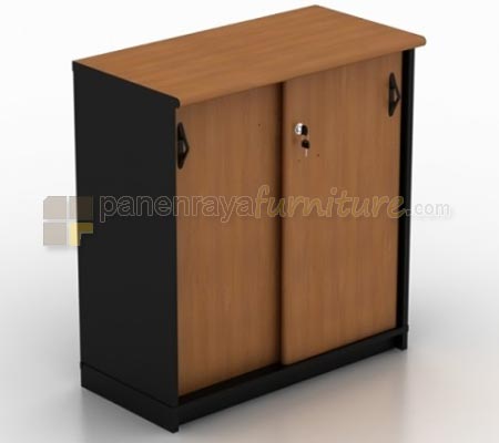 Panen Raya Furniture Lemari Arsip Modera CSL 9494 Cherry 80x41x87