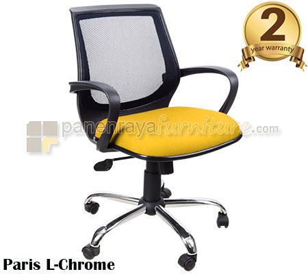 Panen Raya Furniture Kursi Kantor UNO Paris L Chrome