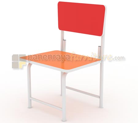 Panen Raya Furniture Kursi Belajar Expo MSR 5134 Kombinasi Orange 39x34x57