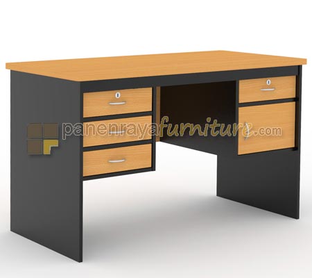 Panen Raya Furniture Meja Kantor Expo MT 3002 ND Beech 140x70x75