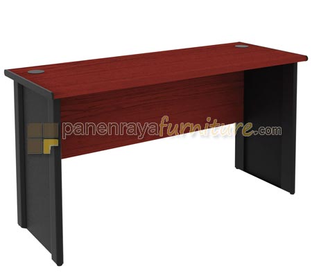 Panen Raya Furniture Meja Kantor Expo MP 100 Mahogani 100x45x65
