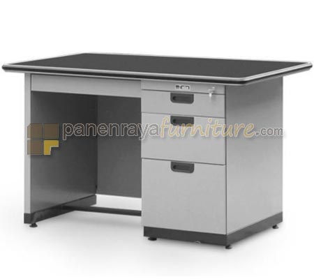 Panen Raya Furniture MEJA KANTOR ALBA SP 401 Grey 120x70x74
