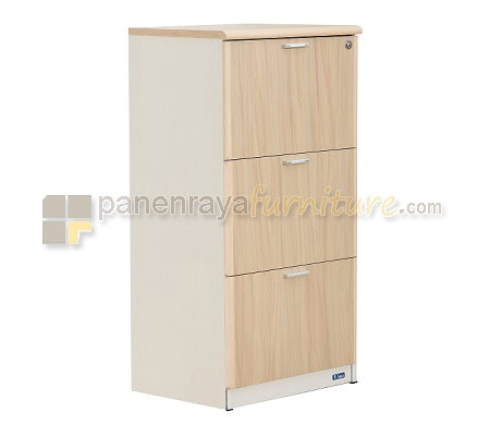 Panen Raya Furniture Filling Cabinet UNO UFL 7263 Maple 3 Laci