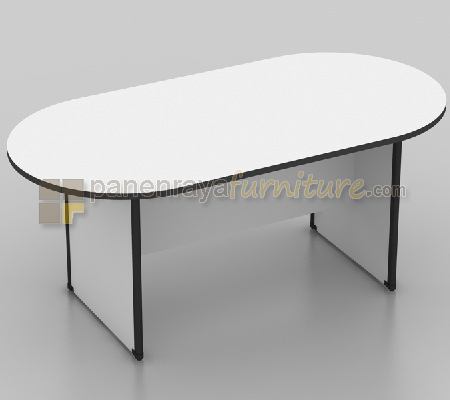 Panen Raya Meja Meeting Oval UNO UCT 1785 Grey 240X120x75