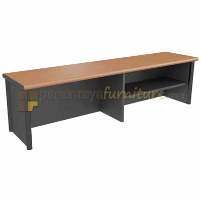 Panen Raya Furniture Reception Counter Euro DMR 1434 Cherry Black 140x38x38
