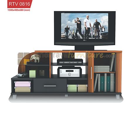 Panen Raya Furniture Meja TV Romaro RTV 0816 French Oak 150x40x68