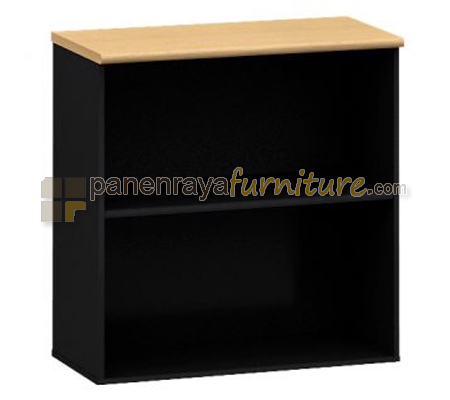 Panen Raya Furniture Rak Arsip Kantor Euro RUC 8081 Beech Black 80x40x81