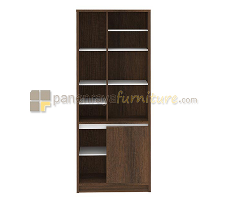 Panen Raya Furniture Rak Buku Tinggi Expo OMB 2002 Matt Wood 80x40x203