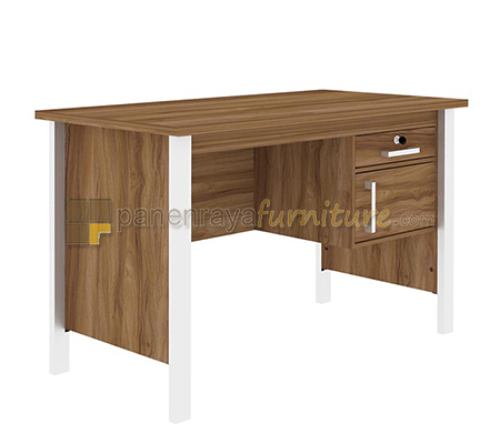 Panen Raya Furniture Meja Kantor Expo MTM 3001 Teak Wood 120x60x75