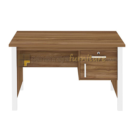 Meja Kantor Expo MTM 3001 Teak Wood 120x60x75