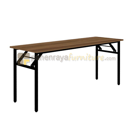 Panen Raya Furniture Meja Lipat Expo MFS 1601 Teak Wood 160x60x75