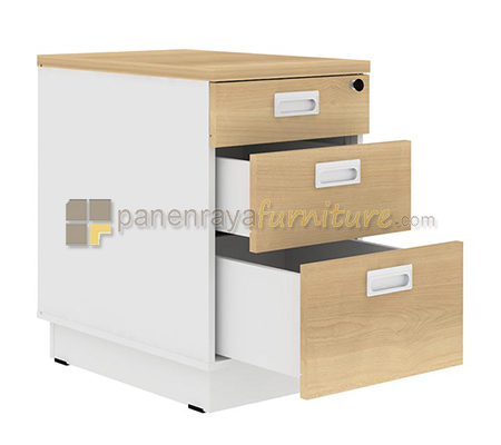 Panen Raya LACI KAKI ES 3D (LIGHT MAPLE WHITE)