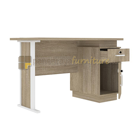 Panen Raya Furniture Meja Kantor Expo OD 1260 Sonoma Oak 120x60x75