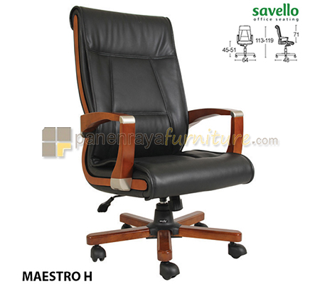 Panen Raya Furniture Kursi Kantor Savello Maestro H