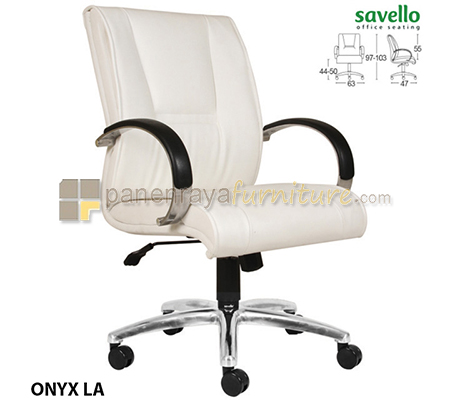 Panen Raya Furniture Kursi Kantor Savello Onyx LA