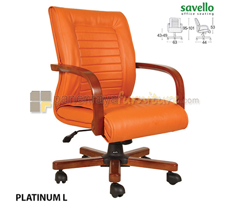 Panen Raya Furniture Kursi Kantor Savello Platinum L